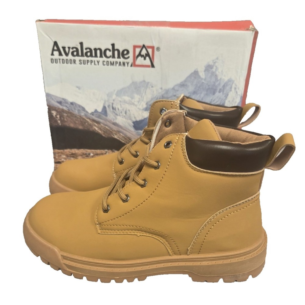 Avalanche Mens SZ 8 BRN BOOTS